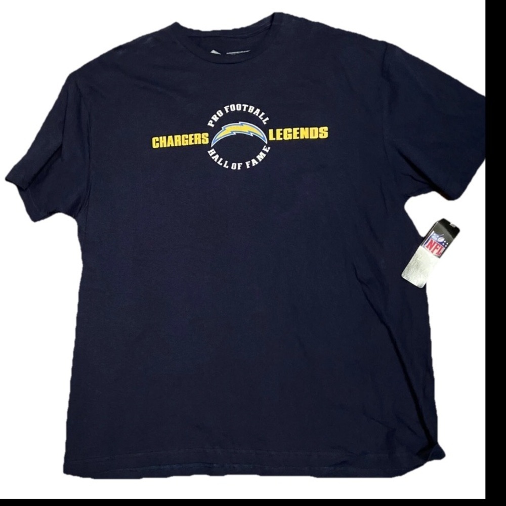 NWT  NFL Chargers Legends Pro Football Hall Of Fame Shirt Men Size XL
